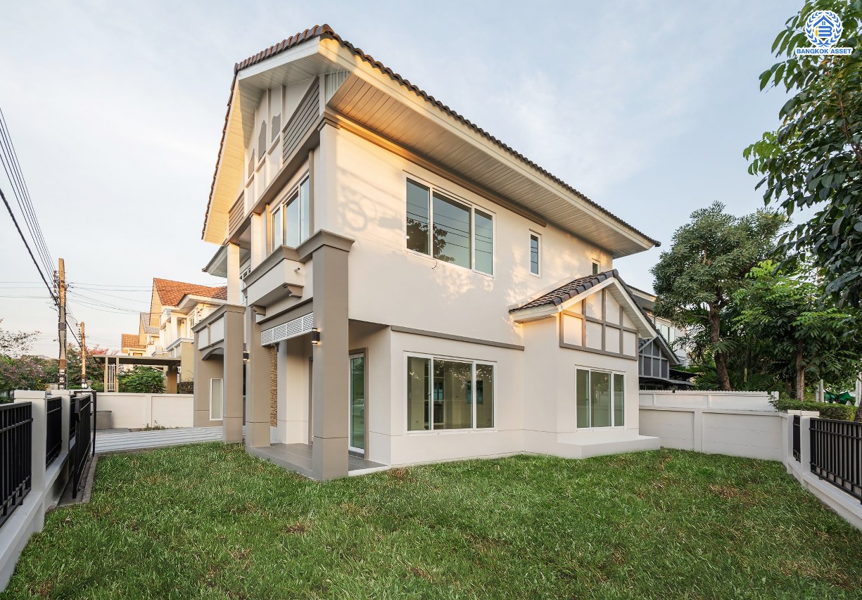 บ้านมือสองตกแต่งใหม่ โครงการ เพอร์เฟคเพลส1 ราชพฤกษ์ คุณภาพแบรนด์ Property Perfect เนื้อที่ 66.2 ตร.ว. ตอบโจทย์ทุกการอยู่อาศัย ฟังก์ชัน 3 ห้องนอน 3 ห้องน้ำ 2 ที่จอดรถ บนทำเลติดถนนราชพฤกษ์ ใกล้วงเวียนพระราม5 รถไฟฟ้าสายสีม่วง "สถานีบางรักน้อยท่าอิฐ" และจุดขึ้นทางด่วน "กาญจนาภิเษก"